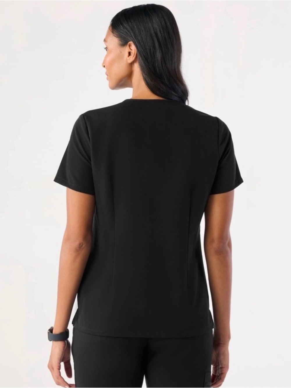 Figs Catarina One-Pocket Scrub Top Black Size 3XL - Picture 5 of 8